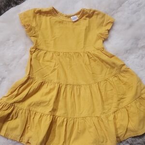 Dress YELLOW hanna Anderson 100% Cotton
